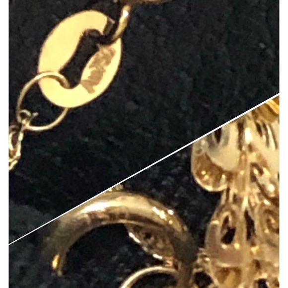 ❌SOLD❌🌸REAL 18K Saudi Gold Necklace & Bracelet Set🌸 - Picture 11 of 12